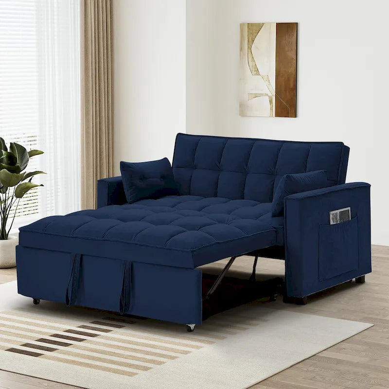Ouyessir 3-in-1 Versatile Convertible Sofa Bed 20