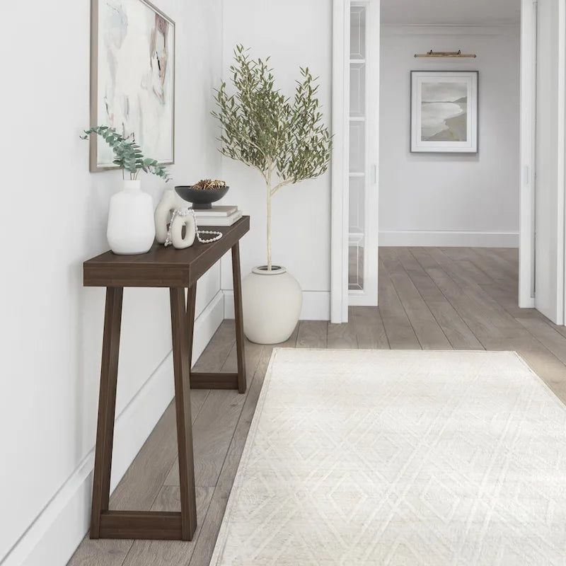 Classic 46-Inch Plank and Beam Console Table 31