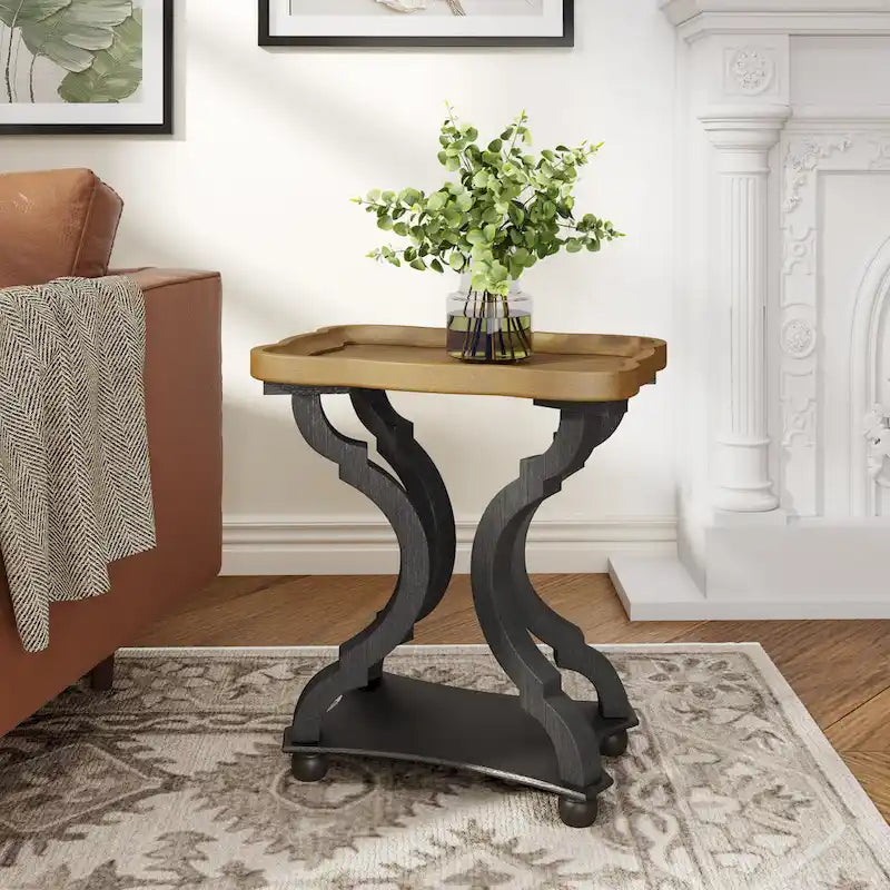 Christopher Knight Home Ouray Rectangular Top French Country Accent Table 3