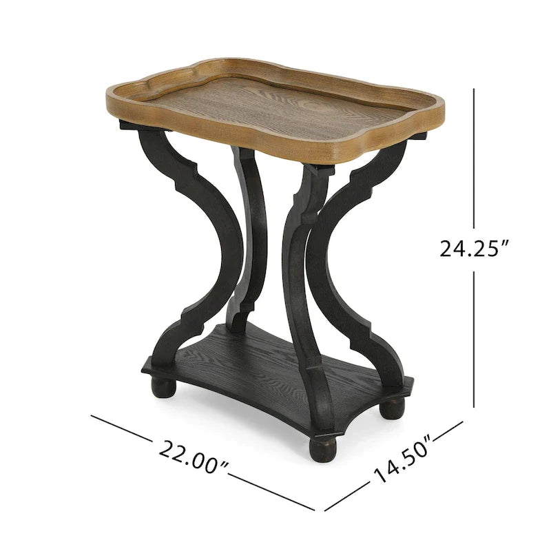Christopher Knight Home Ouray Rectangular Top French Country Accent Table 21