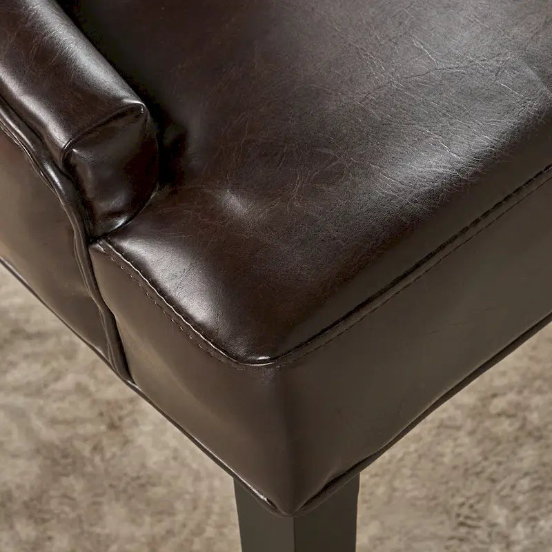 Set of 2 Cheney Tufted Dining Chairs by Christopher Knight Home 33