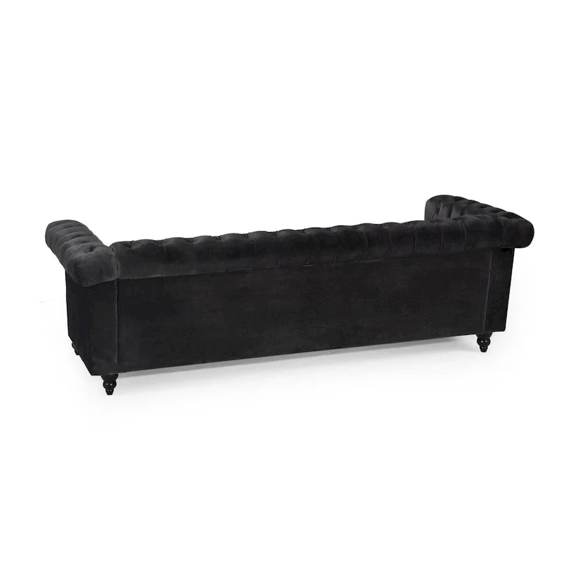 Christopher Knight Home Parkhurst Velvet Tufted Sofa 3