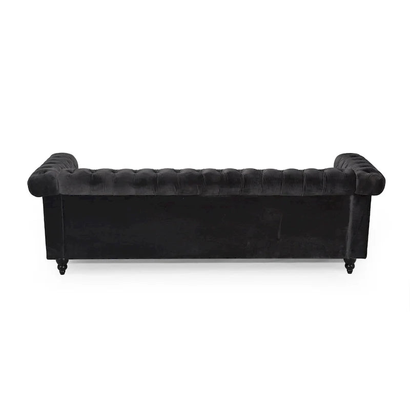 Christopher Knight Home Parkhurst Velvet Tufted Sofa 5