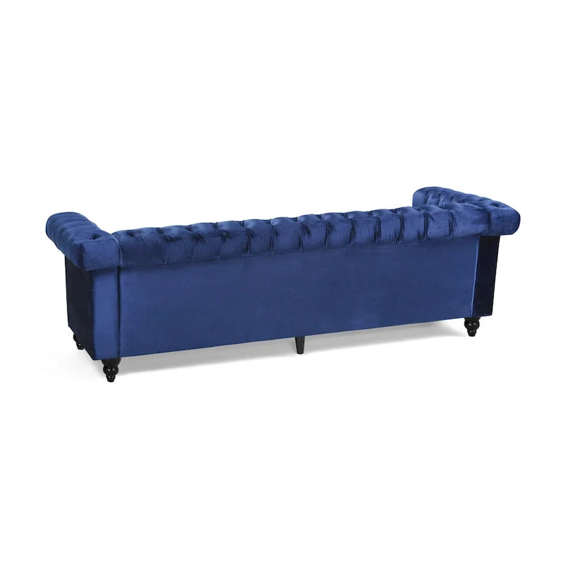 Christopher Knight Home Parkhurst Velvet Tufted Sofa 14