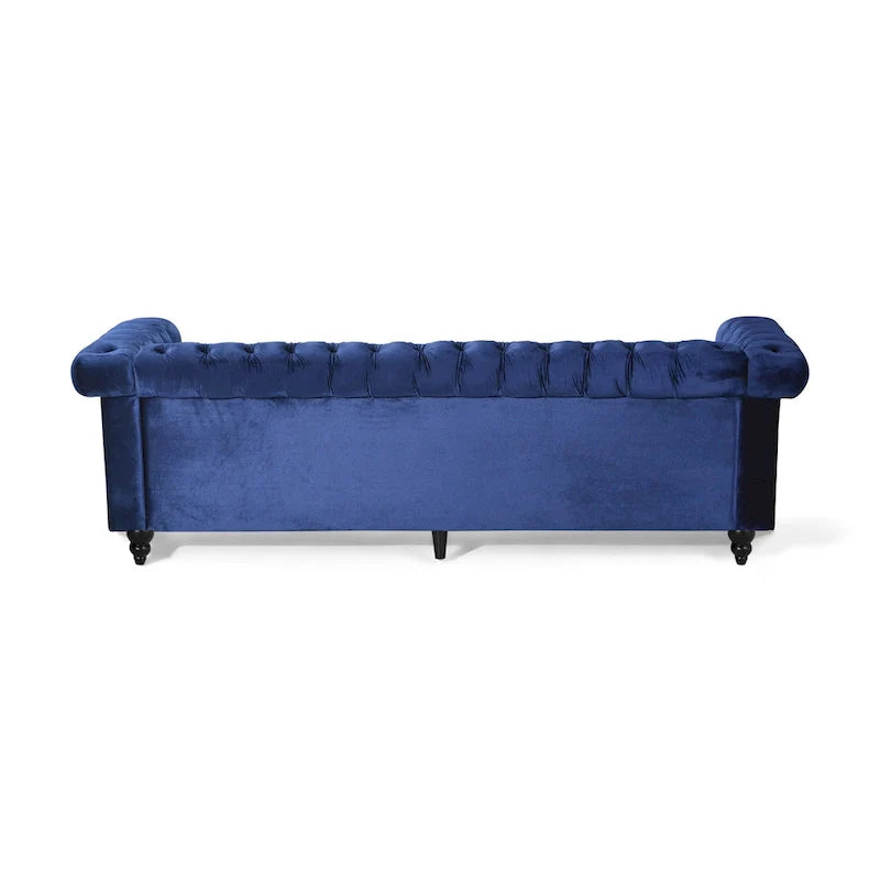 Christopher Knight Home Parkhurst Velvet Tufted Sofa 16