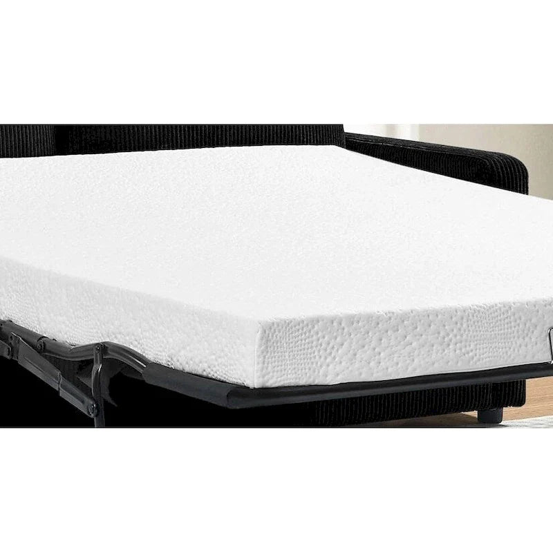 Manchester 70-Inch Square Arm Sofa Bed in Polyester Corduroy 13