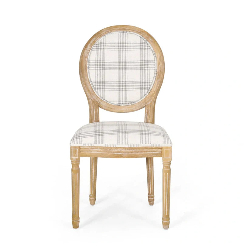 Set of 2 Phinnaeus French Country Fabric Dining Chairs by Christopher Knight Home 10