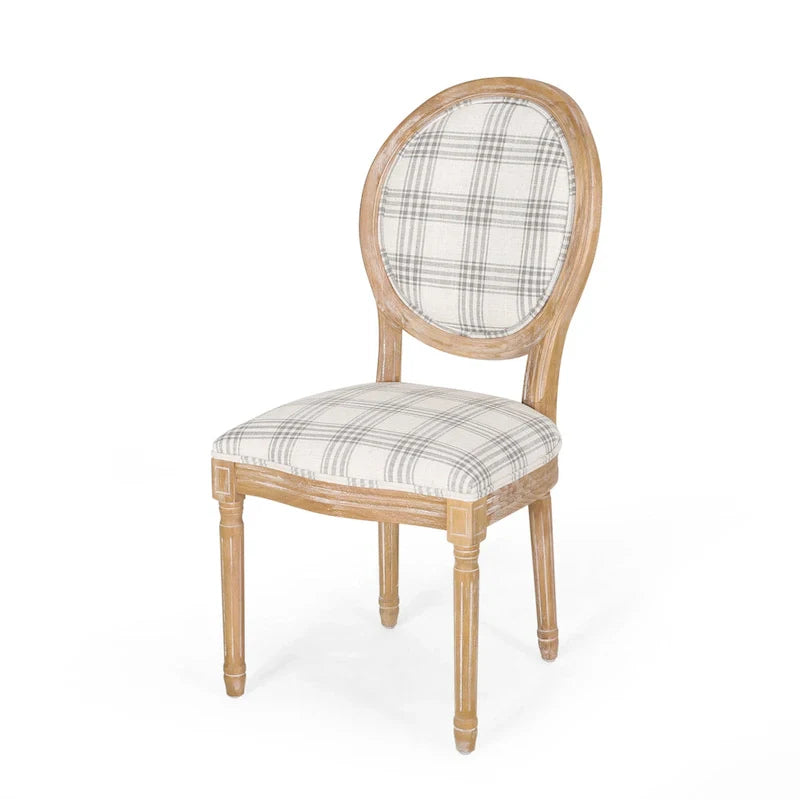 Set of 2 Phinnaeus French Country Fabric Dining Chairs by Christopher Knight Home 11