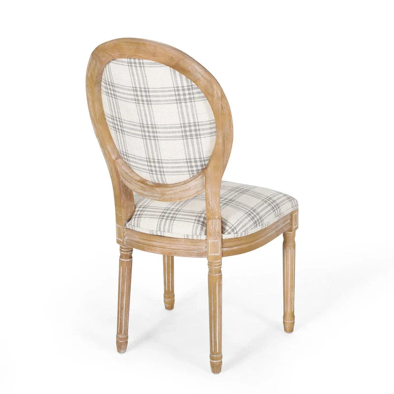 Set of 2 Phinnaeus French Country Fabric Dining Chairs by Christopher Knight Home 12