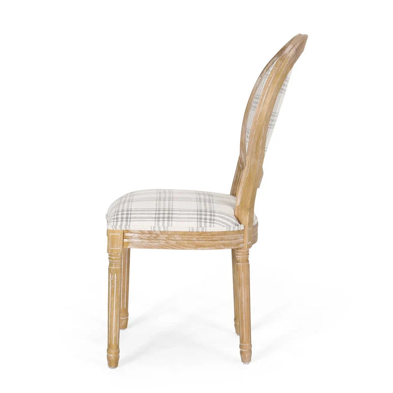 Set of 2 Phinnaeus French Country Fabric Dining Chairs by Christopher Knight Home 13