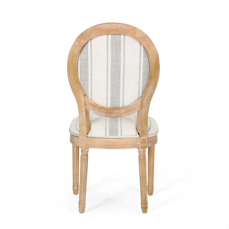 Set of 2 Phinnaeus French Country Fabric Dining Chairs by Christopher Knight Home 28