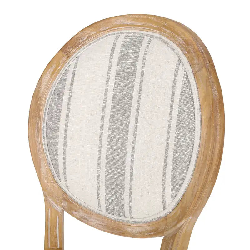 Set of 2 Phinnaeus French Country Fabric Dining Chairs by Christopher Knight Home 31