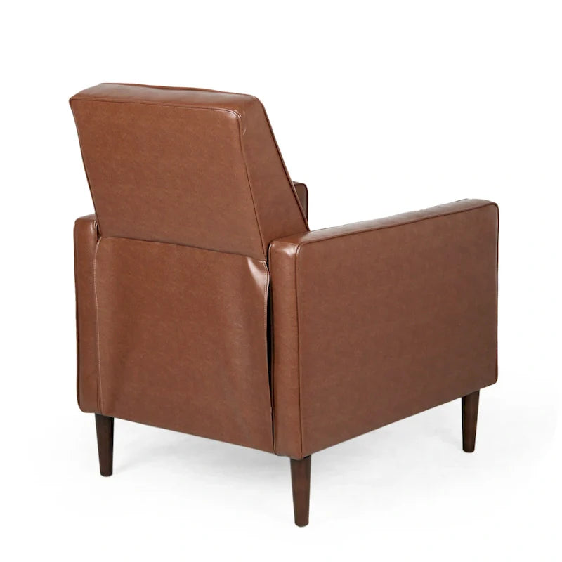 Set of 2 Mervynn Mid-Century Button-Tufted Recliners by Christopher Knight Home 8