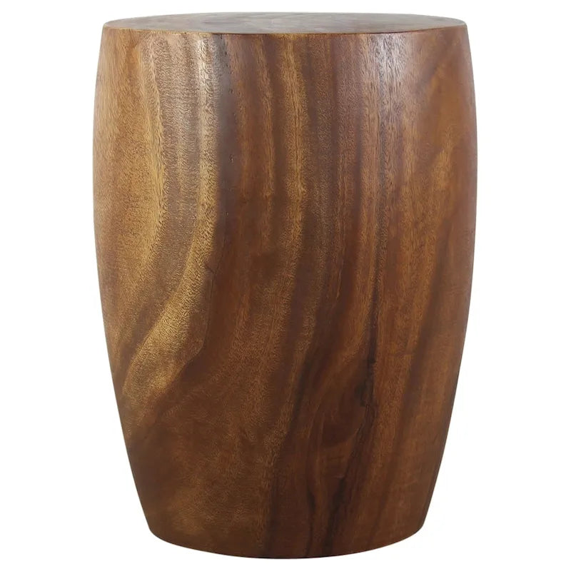 Haussmann Walnut Oil Merlot End Table - 15" D x 15" W x 20" H 1