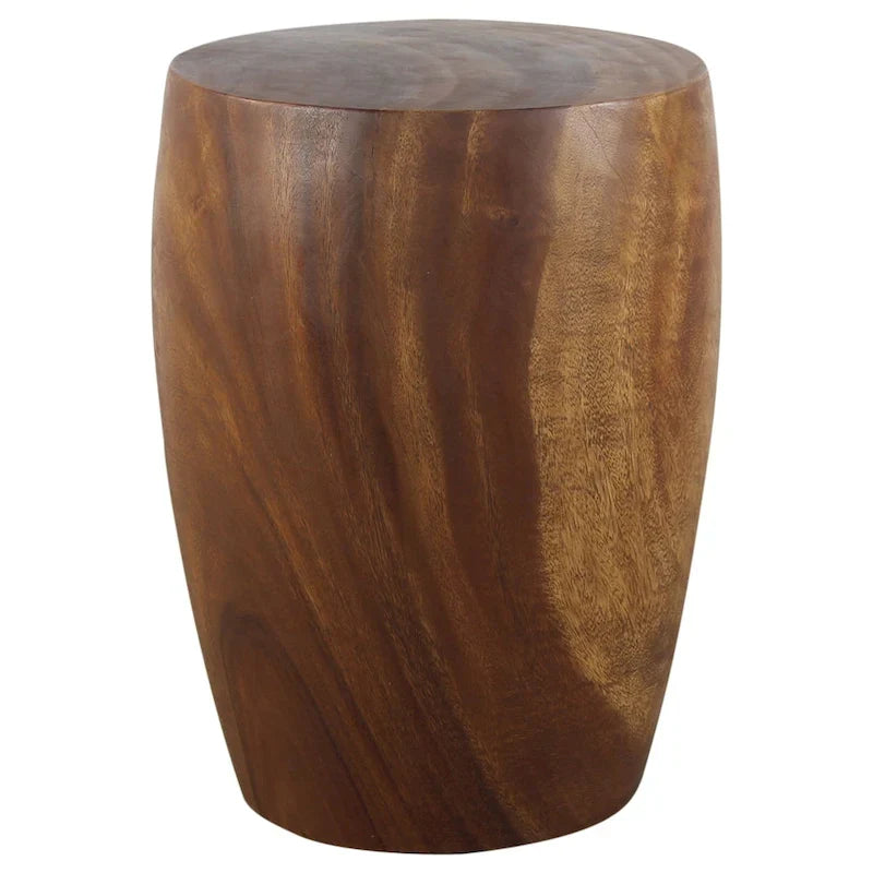 Haussmann Walnut Oil Merlot End Table - 15" D x 15" W x 20" H 3