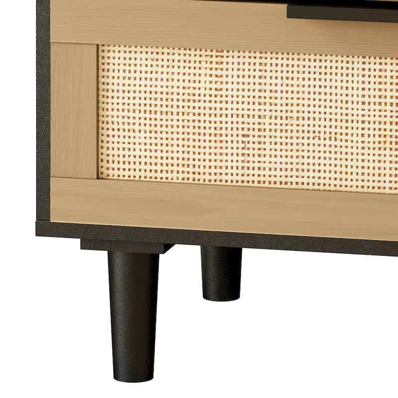 6-Drawer Rattan Dresser 5