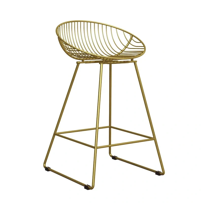 CosmoLiving by Cosmopolitan Ellis 24-Inch Metal Counter Height Bar Stool 32