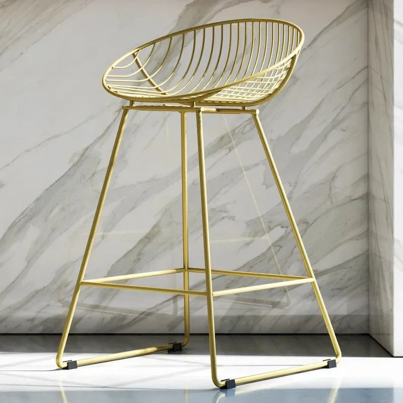 CosmoLiving by Cosmopolitan Ellis 24-Inch Metal Counter Height Bar Stool 1
