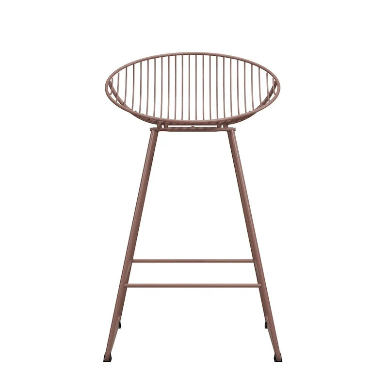 CosmoLiving by Cosmopolitan Ellis 24-Inch Metal Counter Height Bar Stool 13