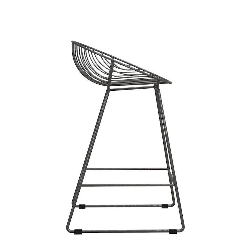 CosmoLiving by Cosmopolitan Ellis 24-Inch Metal Counter Height Bar Stool 16