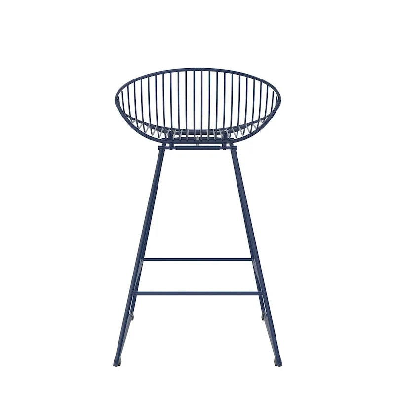 CosmoLiving by Cosmopolitan Ellis 24-Inch Metal Counter Height Bar Stool 23