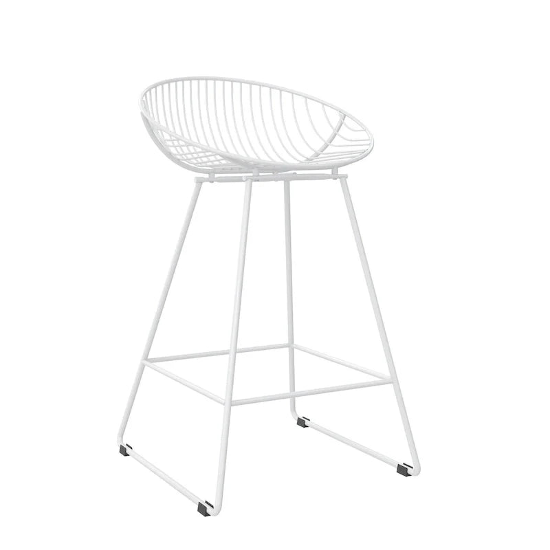 CosmoLiving by Cosmopolitan Ellis 24-Inch Metal Counter Height Bar Stool 26