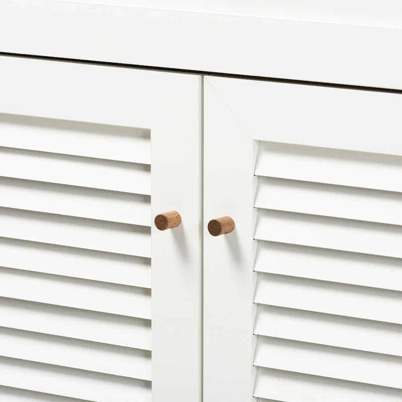 Carson Carrington Agnew Modern 11-Shelf Shoe Storage Cabinet 1