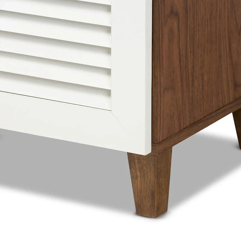 Carson Carrington Agnew Modern 11-Shelf Shoe Storage Cabinet 2