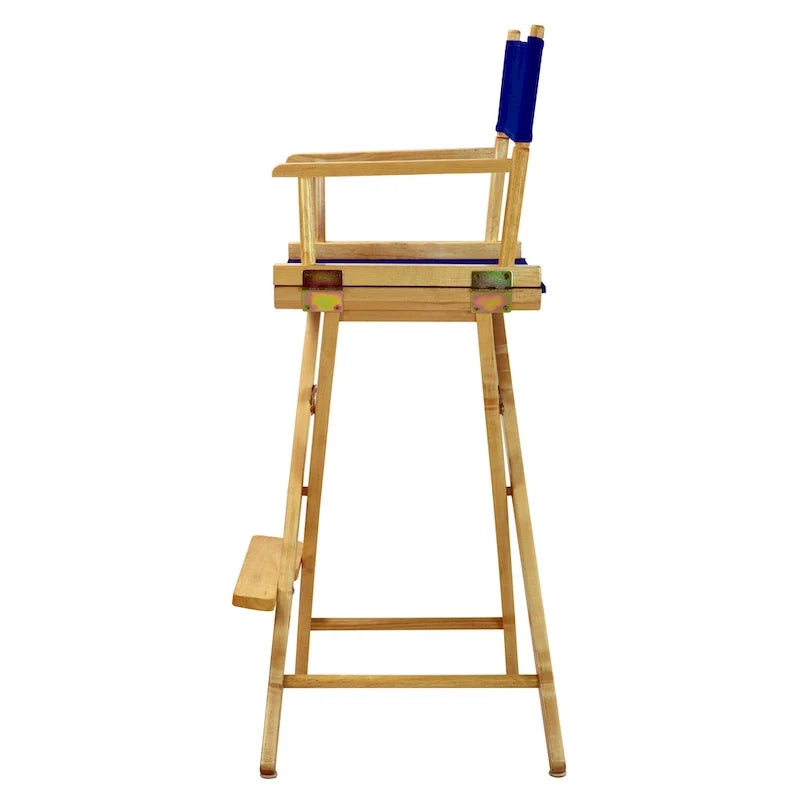 30-Inch Director's Chair with Natural Frame