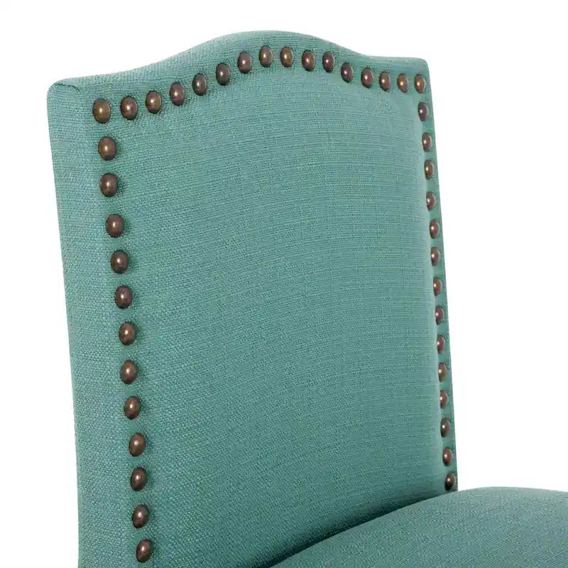 Set of 2 Upholstered 28-Inch Barstools - Stylish Pub Chairs 19