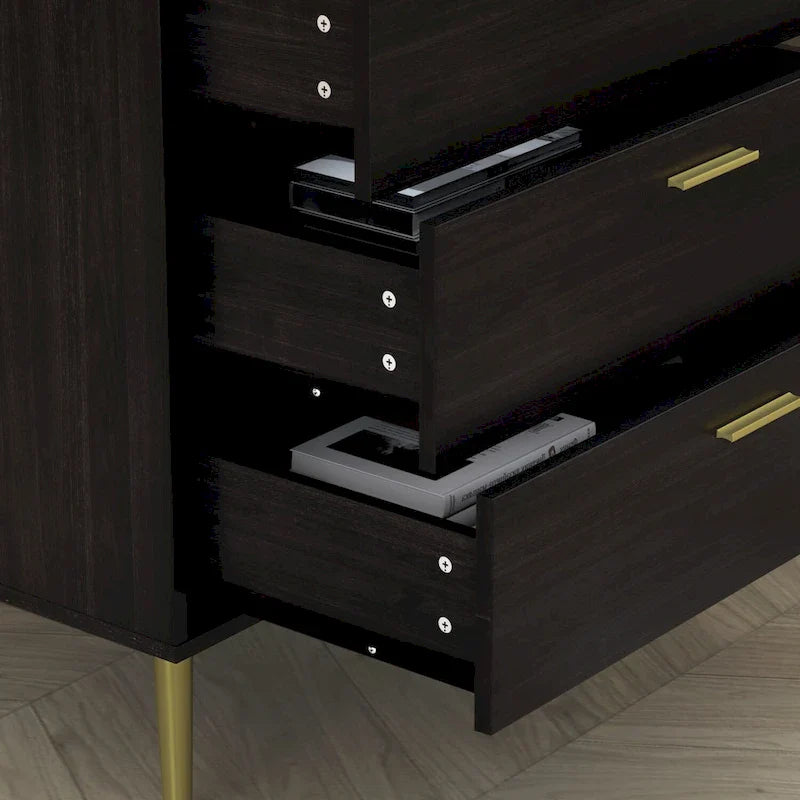 FUFU&GAGA 5-Drawer Chest of Drawers 1