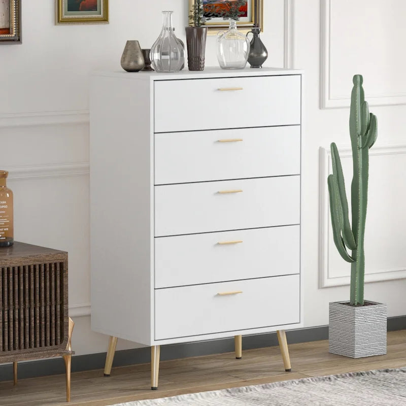 FUFU&GAGA 5-Drawer Chest of Drawers 5