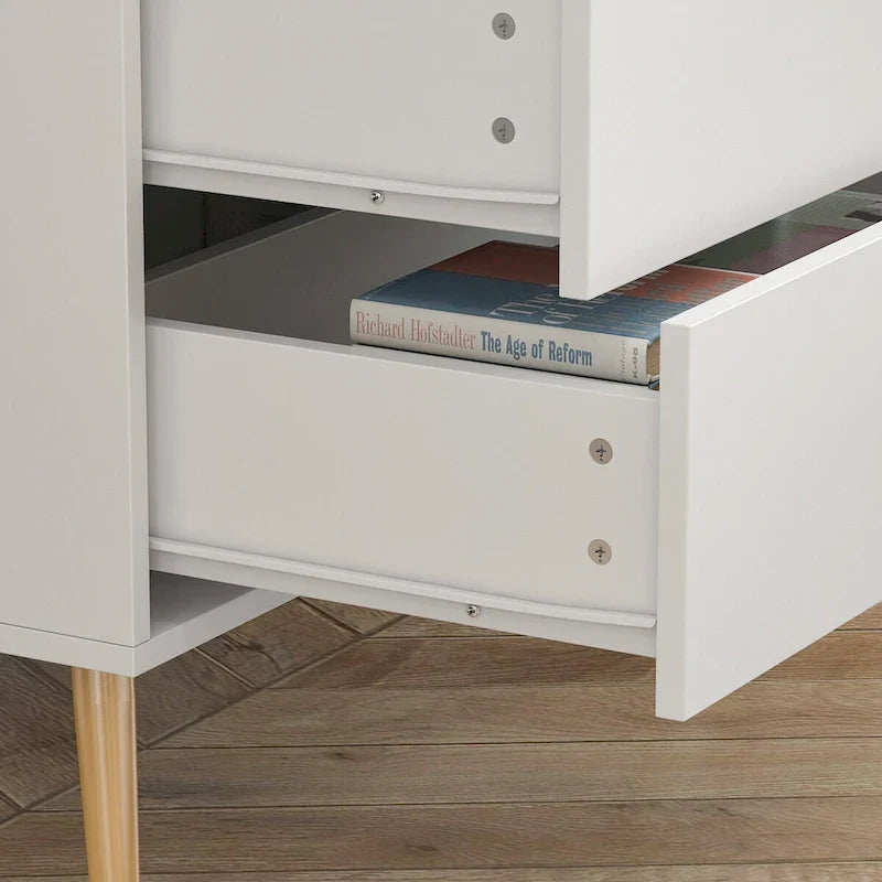 FUFU&GAGA 5-Drawer Chest of Drawers 8