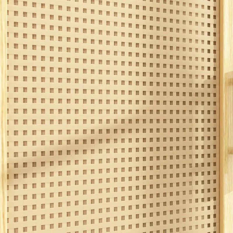 70.9-Inch Wooden Wardrobe Closet with Drawers and Hanging Rod 9