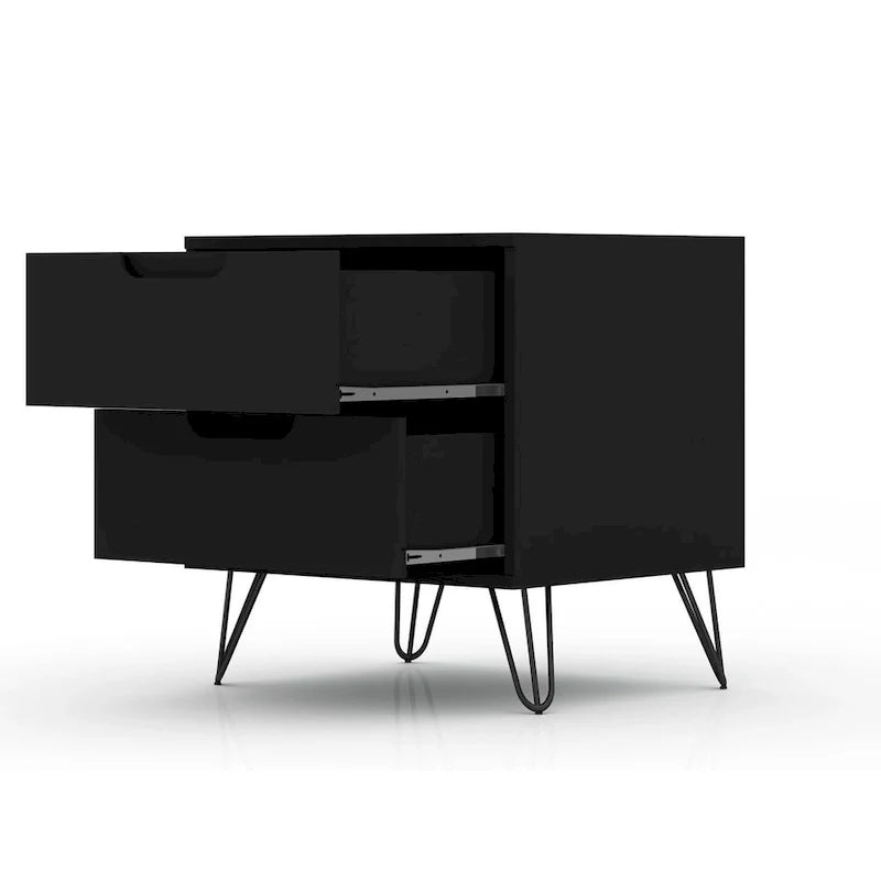 Bandene Mid-Century Modern Dresser and Nightstand Duo 2