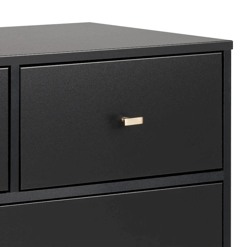 Prepac Milo 7-Drawer Dresser in Mid-Century Modern Style 2