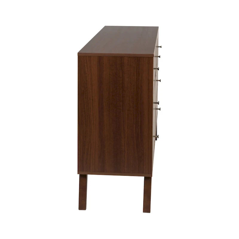 Prepac Milo 7-Drawer Dresser in Mid-Century Modern Style 16