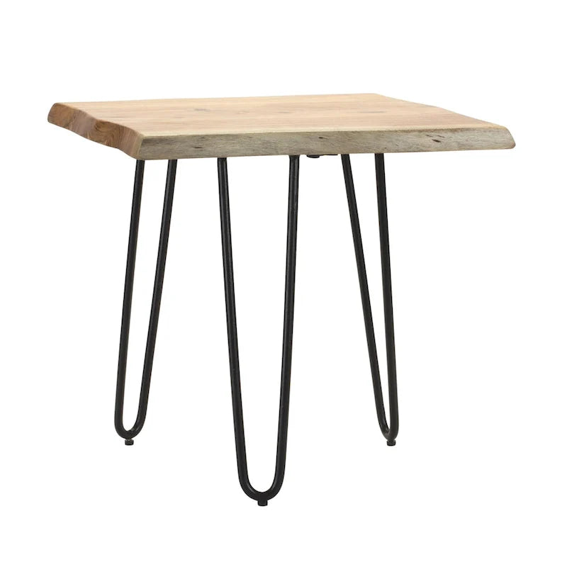 Metal and Timber Stool 1