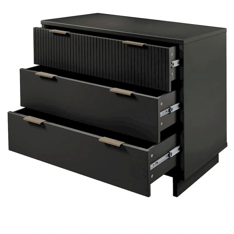 Granville 38.18 Modern 3-Drawer Dresser by Manhattan Comfort 9