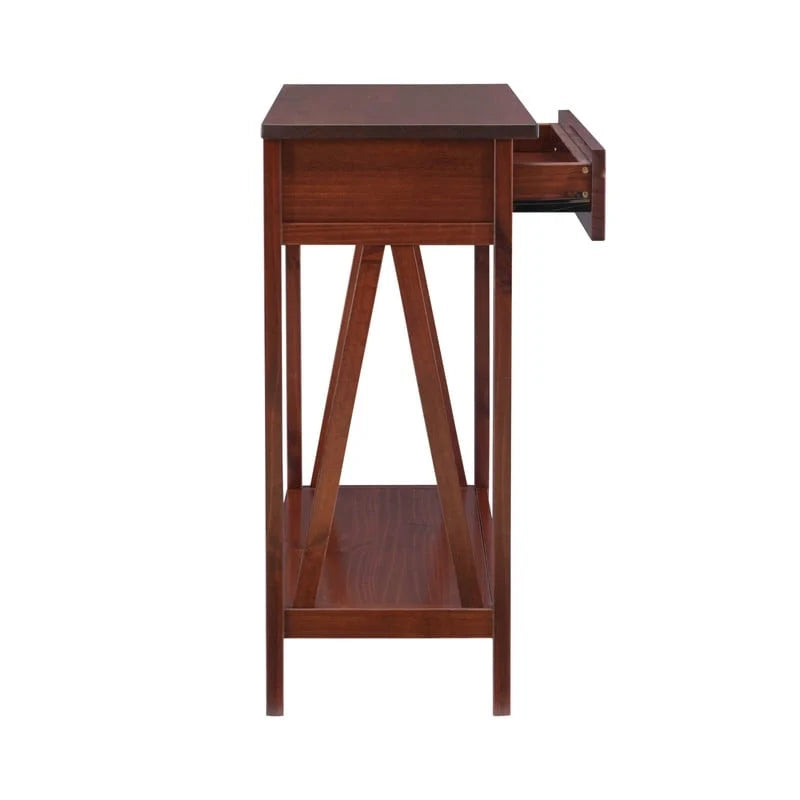 Newborough Antique Tobacco Console Table by Copper Grove 13