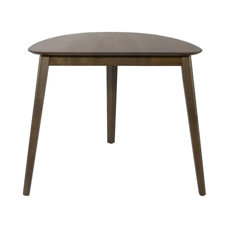 Satin Walnut Triangle Table by Space Savers 2