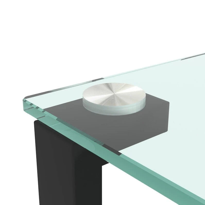 Two-Tier Glass Corner Table 5
