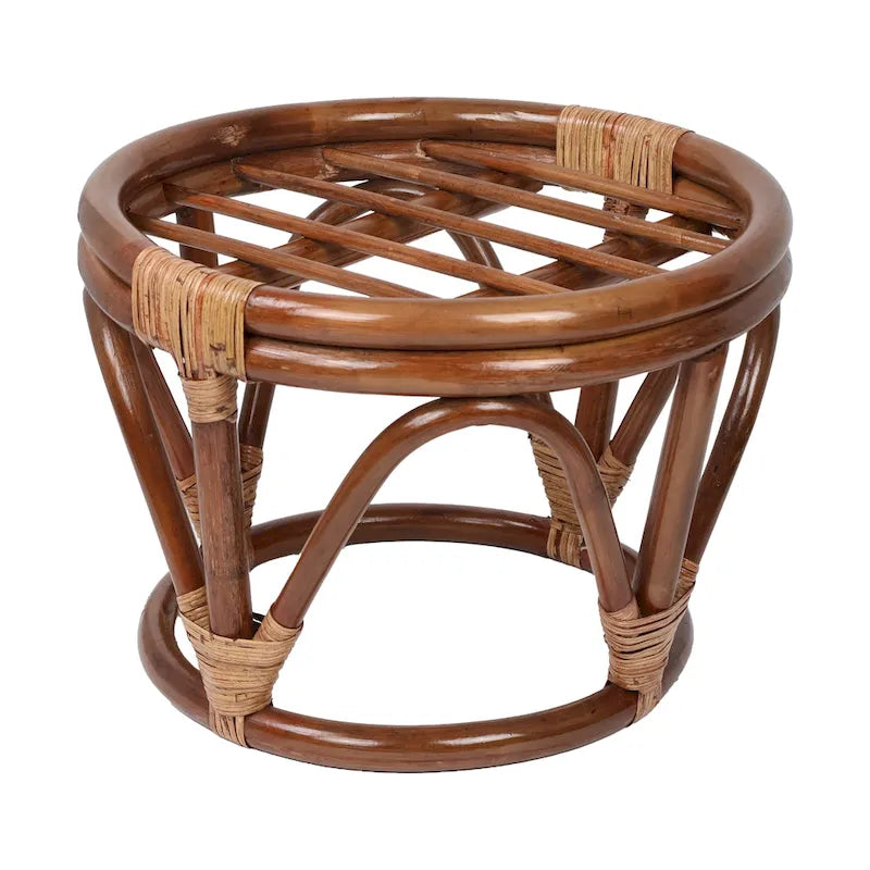 Bali 18-Inch Footstool Frame (Cushion Sold Separately) 1