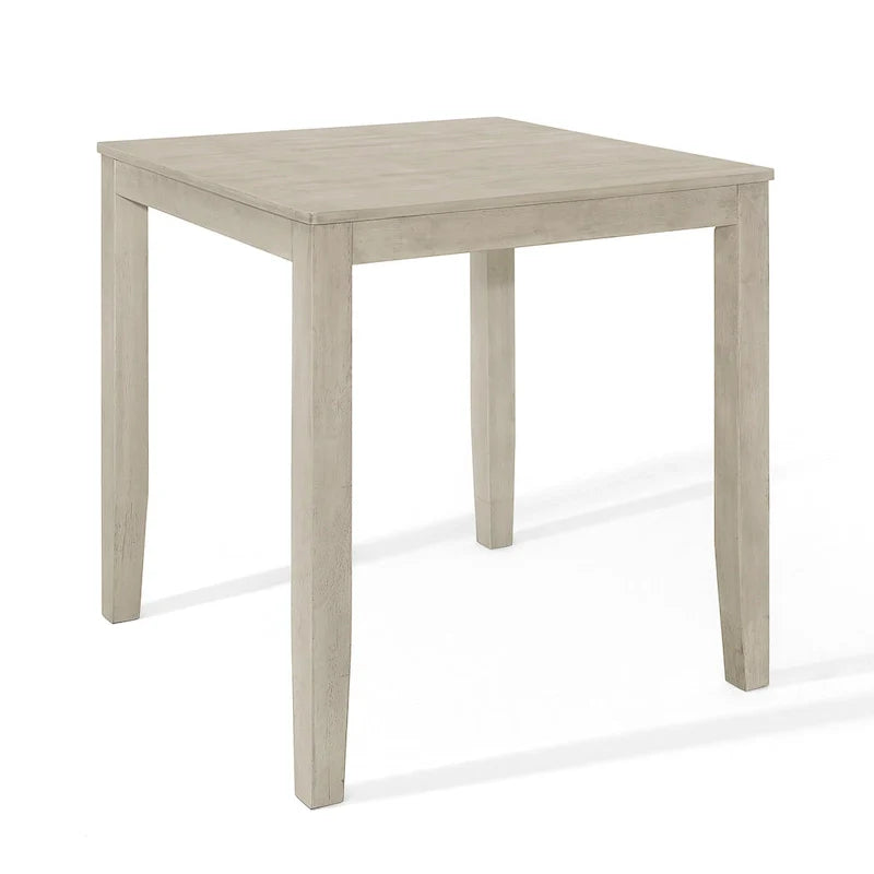 CraftPorch Modern Grey Counter Height Dining Table with Clean Lines 2