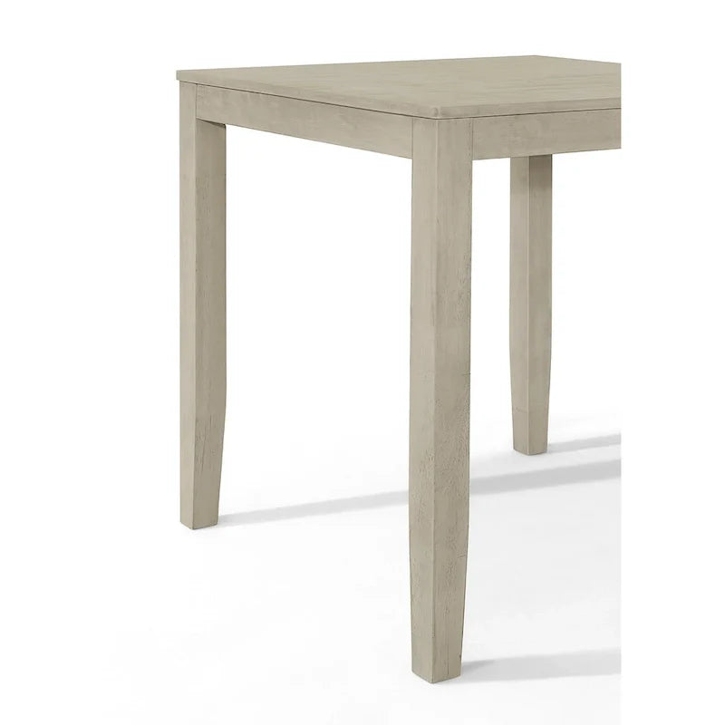 CraftPorch Modern Grey Counter Height Dining Table with Clean Lines 3