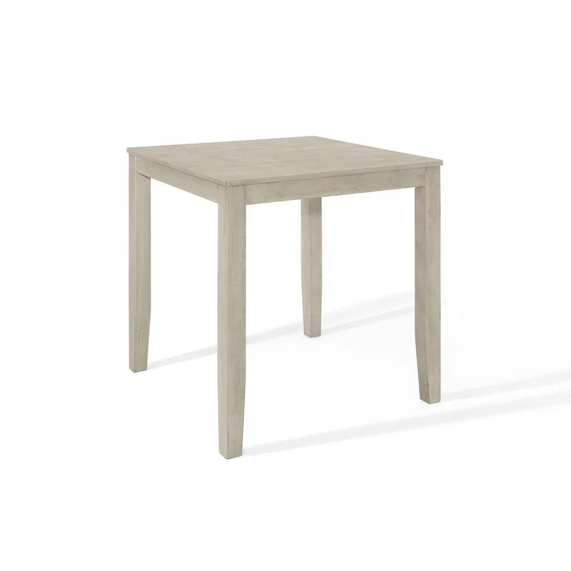 CraftPorch Modern Grey Counter Height Dining Table with Clean Lines 7