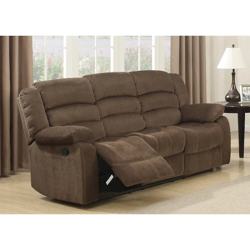 Bill Contemporary Brown Reclining Living Room Set - 2 Pieces 2