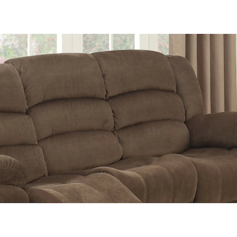 Bill Contemporary Brown Reclining Living Room Set - 2 Pieces 6