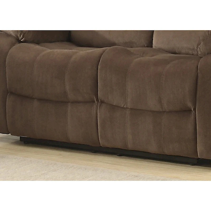 Bill Contemporary Brown Reclining Living Room Set - 2 Pieces 9
