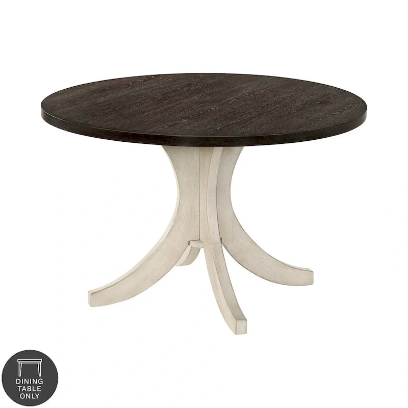 Joyfair Farmhouse 47-Inch White Wood Dining Table by Furniture of America 4